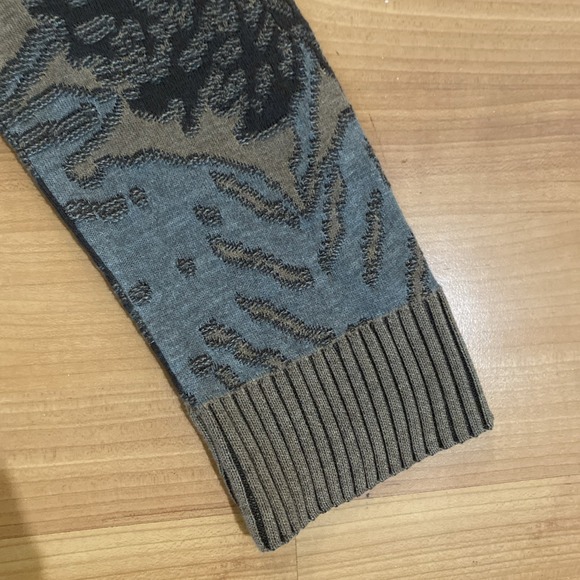 Peruvian Connection Long Line Cardigan Sweater Duster Size Large Pima Cotton - Picture 8 of 14